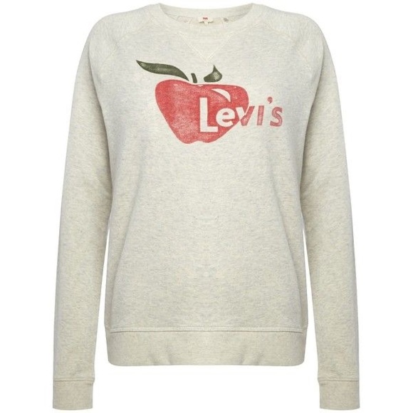 apple logo sweatshirt